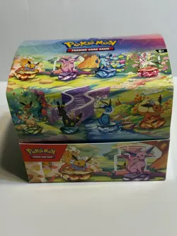 Pokemon Prismatic Evolutions Mini Tin Display EMPTY Box No Cards or Packs**Read - Image 1