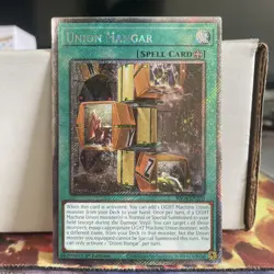 1ST EDITION UNION HANGER 2020 RA04-EN270 YUGIOH CARD (NM) - Image 1