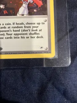 👩🏻‍🦰The Rocket's Trap 019/132 Gym Heroes Holo 1st Ed -Pokemon TCG Single Card - Image 4