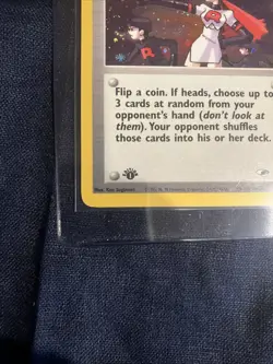 👩🏻‍🦰The Rocket's Trap 019/132 Gym Heroes Holo 1st Ed -Pokemon TCG Single Card - Image 5
