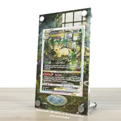 Leafeon VStar GG35 Pokemon Extended Artwork Protective Card Display Case - Image 1