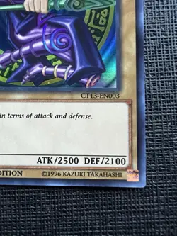 Yu-Gi-Oh TCG Dark Magician Limited Edition Ultra Rare Card CT13-EN003 - Image 4