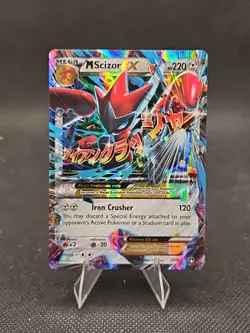 Mega Scizor EX 77/122 Pokemon Card TCG XY Breakpoint Ultra Rare NM - Image 1