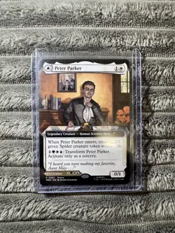 The Amazing SpiderMan Peter Parker NYCC 2025 EXCL Magic The Gathering Promo Card - Image 2