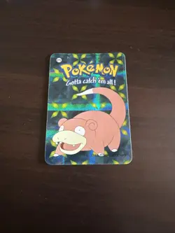 Slowpoke #079 2000 Pokemon Vending Prism Holo Sticker Card - Image 1