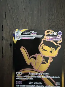 Pokemon Mew VMAX TCG Lost Origin Gold Secret Rare Card TG30/TG30 Mint Condition - Image 3