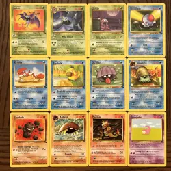 Pokemon Fossil Lot NM - 12 cards - Image 1