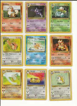 Pokemon TCG Base Set 2 54 Card Lot 2 Holos - Image 3