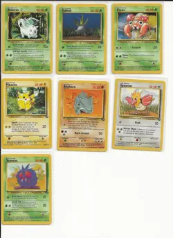 Pokemon TCG Jungle 33 Card Lot with 1 Holo - Image 4