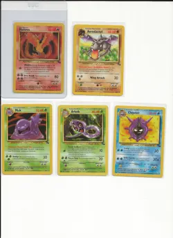 Pokemon TCG Fossil 30 Card Lot - Image 1