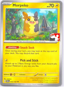 Morpeko - 072-167 Uncommon Prize Pack Series Cards 072/167 NM - Image 1
