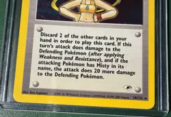 Pokemon TCG Misty 018/132 Holo Rare Trainer Card Gym Heroes - Image 3
