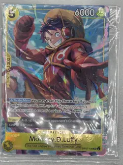 One Piece Illustration Monkey D Luffy Promo Alt Art Card English Sealed - Image 1