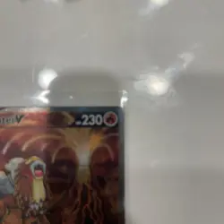 Pokemon Entei v TCG Holo Ultra Rare Card GG36/GG70 Crown Zenith - Image 4