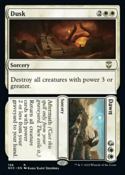 DUSK // DAWN mtg NM-M New Capenna Commander Rare 1 Card - Image 1