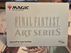 31 Farewell Yumi Yaoshida FIN Art Series Card 31/53 Final Fantasy MTG - Image 2