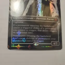 Elesh Norn, Mother of Machines (Showcase) Phyrexia: All Will Be One Foil - Image 2
