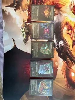 Set Of Full Art Non-Foil Triomes - Image 1