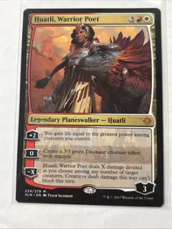 MTG Huatli, Warrior Poet Ixalan - NM - Image 1