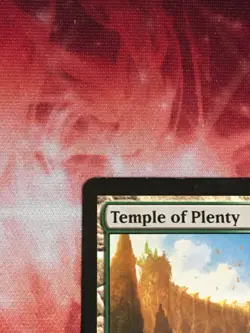 C6460 MTG MAGIC DIVINE REFLECTION 18 TEMPLE OF PLENTY 165 LP RARE - Image 4