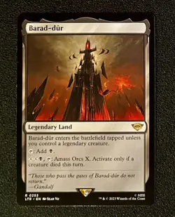 Mtg Barad-Dur #253 Rare, NM/M LTR Lord of the Rings: Tales Of Middle Earth Magic - Image 1