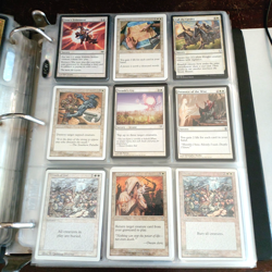 Vintage Magic White Spells Binder Opalescence Angel's Grace Legends MTG - Image 5