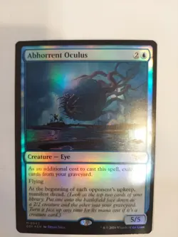 Abhorrent Oculus Duskmourn: House of Horror Foil - Image 1