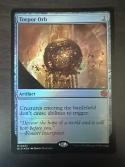 Torpor Orb - Foil Outlaws of Thunder Junction MTG - Image 1