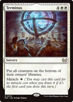 TERMINUS mtg NM-M Commander Duskmourn 1 Rare - Image 1