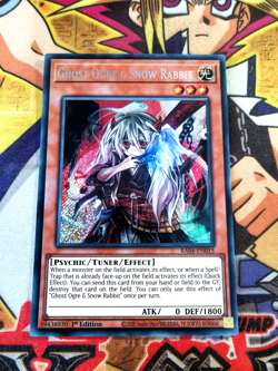 Ghost Ogre & Snow Rabbit ra04-en015 1st Edition (NEW) Secret Rare Yu-Gi-Oh! - Image 1