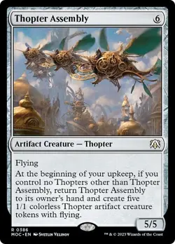 THOPTER ASSEMBLY mtg NM-M Commander March of The Machine 1 Rare - Image 1