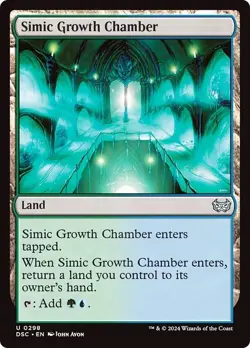 SIMIC GROWTH CHAMBER x4 mtg NM-M Commander Duskmourn 4 Unc - Image 1