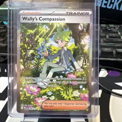 2025 Pokemon Wally’s Compassion SIR Trainer 186/132 Secret Rare MEG En - Image 1