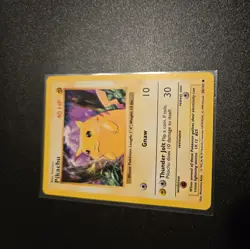 Shadowless Pikachu - Yellow Cheeks 58/102 Base Set 1999 Vintage Pokemon LP- - Image 1