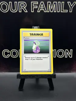 Pokemon Shadowless Base Set Common Potion 94/102 LP - Image 1