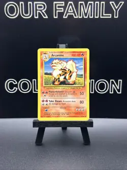 Pokemon - Arcanine - Uncommon - Base Set - 23/102 Regular WOTC MP - Image 1