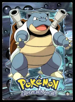 1999 Topps Pokemon The Movie Blastoise E9 LP - Image 1