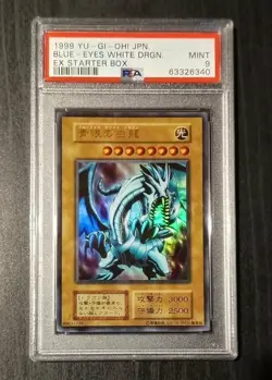Yu-gi-oh! 1999 - Blue-Eyes White Dragon - Ex Starter Box - Japanese PSA 9 MINT - Image 1