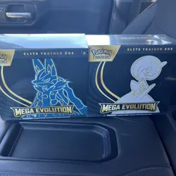 Pokemon TCG Mega Evolution Lucario And Gardevoir Elite Trainer Boxes (2) Total!! - Image 1