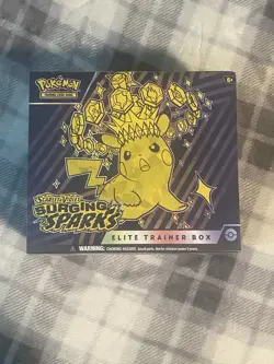 Pokemon TCG Surging Sparks Elite Trainer Box (ETB) New, Factory Sealed - Image 1