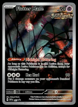 2024 Pokemon SVP EN 097 Flutter Mane NM - Image 1