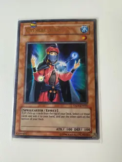 YUGIOH Crystal Seer Ultra Rare UNL Edition TAEV-EN031 - Image 1