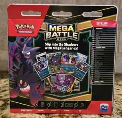 New Factory Sealed 2025 Pokemon Mega Battle Deck Mega Gengar ex -English -TCG - Image 2