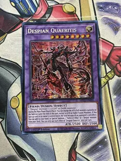 ( DESPIAN QUAERITIS ) - Prismatic Secret Rare - MP22-EN141 - 1st (NM-) Yu-Gi-Oh - Image 1