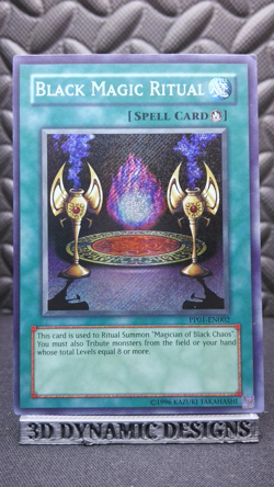 | Yugioh Black Magic Ritual PP01-EN002 Secret Rare Premium Pack 1 NM/VLP 🔥 | - Image 1