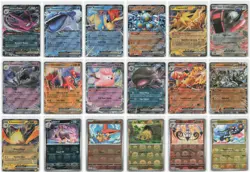 Pokemon TCG Lot 18 Cards Holos EX & Poke Balls No Duplicates NM-M+ - Image 1