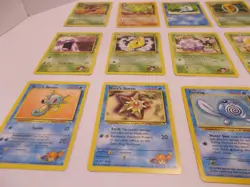 Pokemon Card Lot of 15 Cards Dark Gloom, Dark Vaporeon, Misty's Horsea - Lot #42 - Image 5