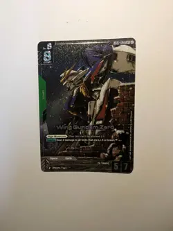 Wing Gundam Zero Alternate Art Foil - GD01-024 LR+ NM - Gundam TCG Card Game - Image 2