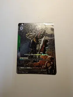 Wing Gundam Zero Alternate Art Foil - GD01-024 LR+ NM - Gundam TCG Card Game - Image 2