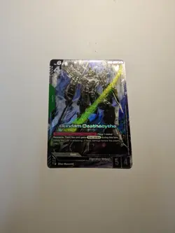 Gundam Deathscythe Alternate Art Foil - GD01-025 LR+ NM - Gundam TCG Card Game - Image 2